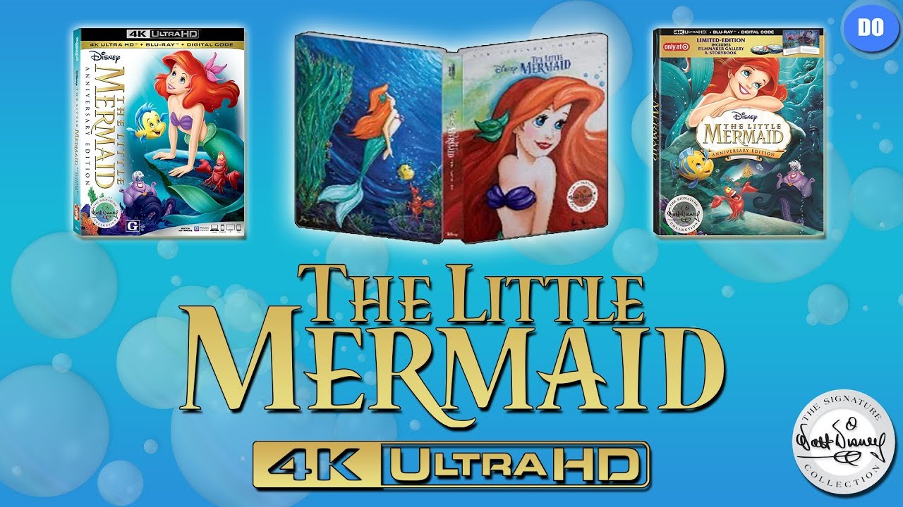 The Little Mermaid 4K Ultra HD Blu-ray Buyers Guide | 30th Anniversary  | Disney Best Buy SteelBook