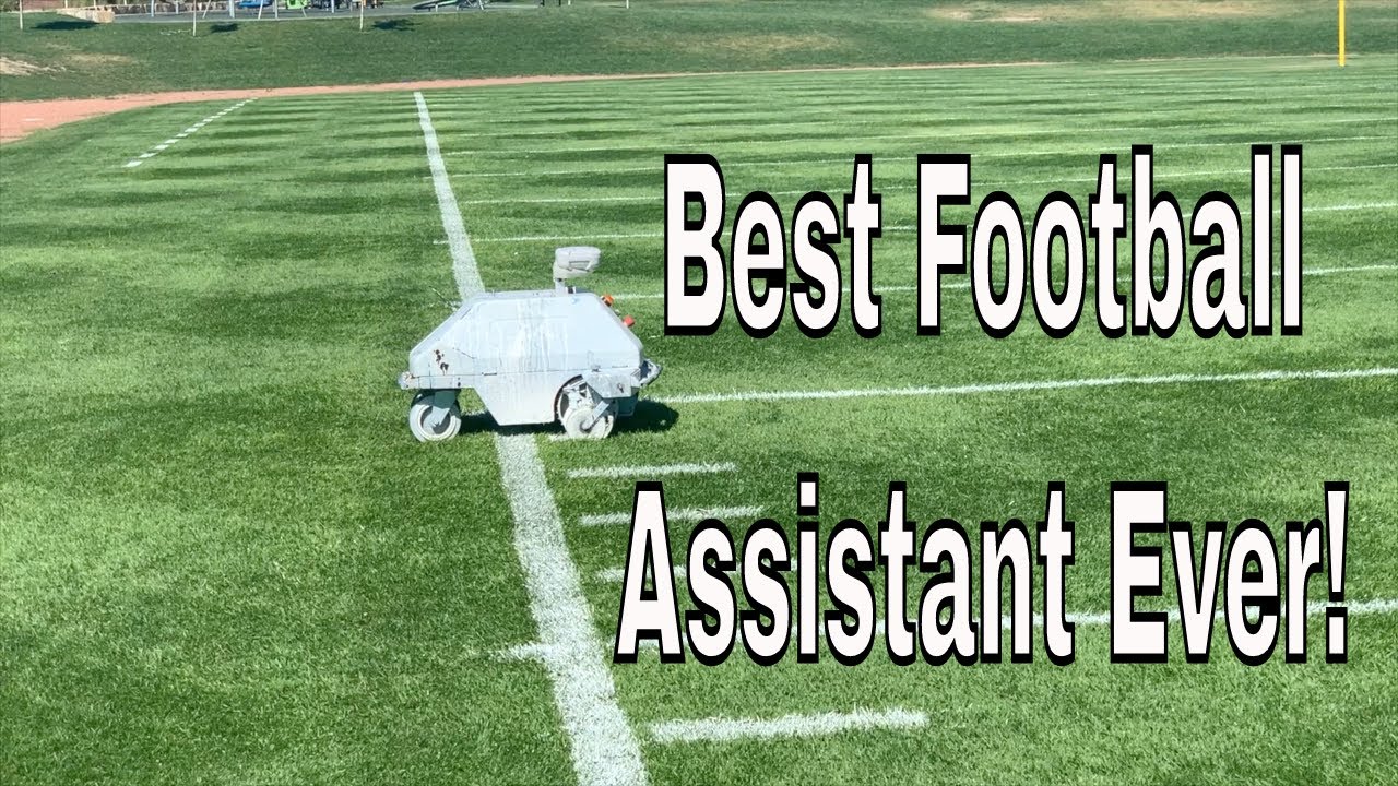 Painting our Football Field with the Turf Tank One