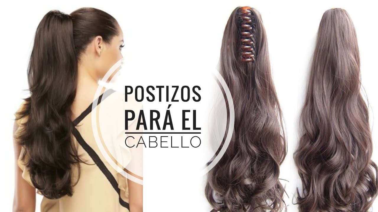 Como hacer un postizo para el cabello/super facil🤩