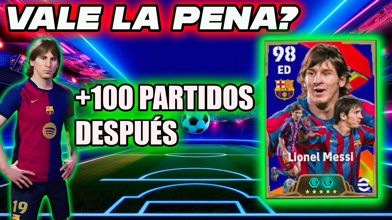 MESSI pack 100 Partidos Después!! Vale la Pena?? #efootball