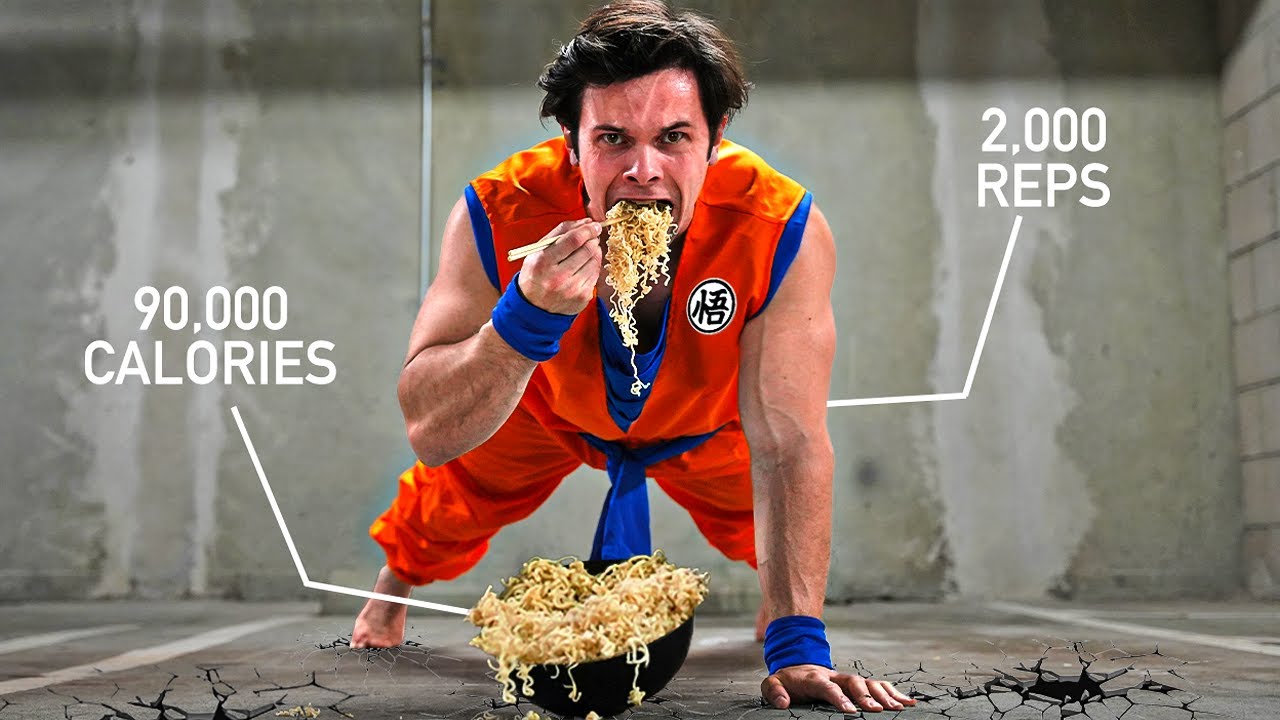 I Trained Like The Most Muscular Anime Characters!