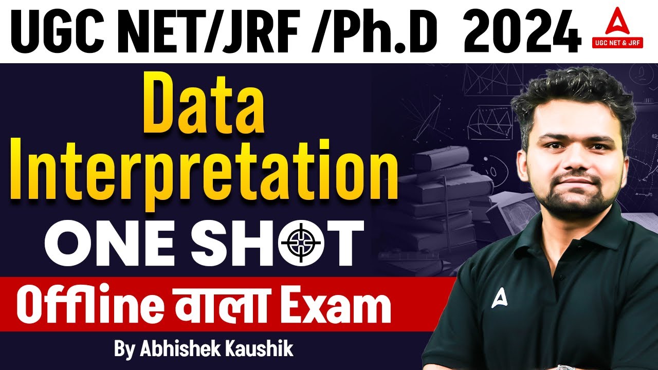 Data Interpretation For UGC NET 2024 | UGC NET Paper 1 By Abhishek Kaushik
