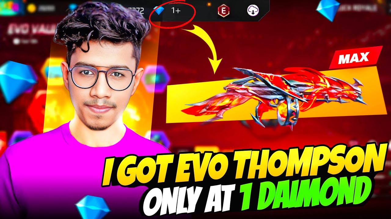 Evo Thompson Easy ആയി എടുത്തു 😍 Evo Royale Free Fire - Akshay Akz