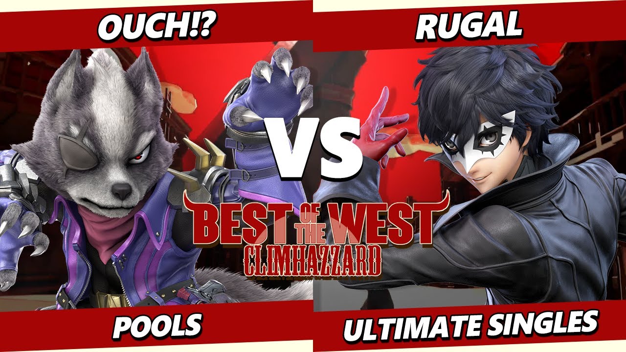 Best of the West 3 - Ouch!? (Wolf) Vs. ΩRugal (Joker) Smash Ultimate - SSBU