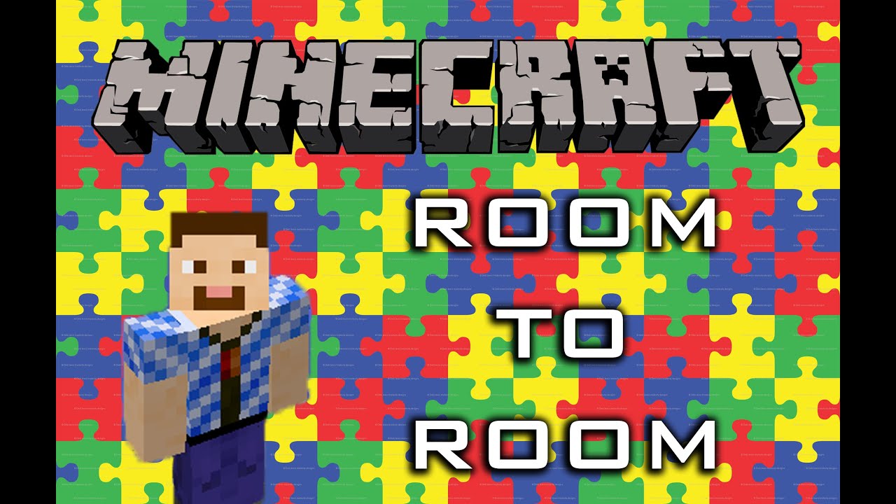 EASY SQUEEZY? - Minecraft Puzzle Map - Room To Room (PART 1/4)