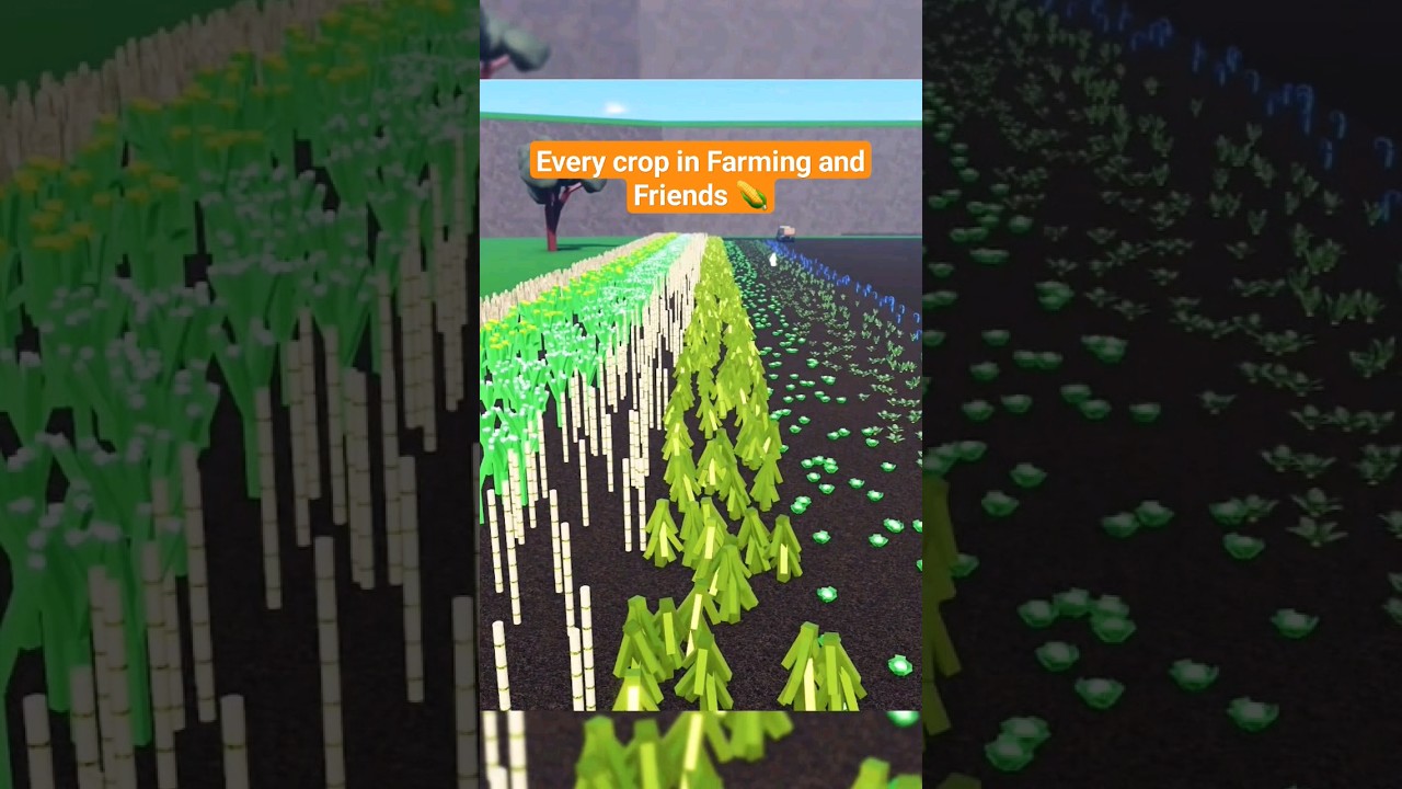 Every Crop in Farming and Friends Roblox!