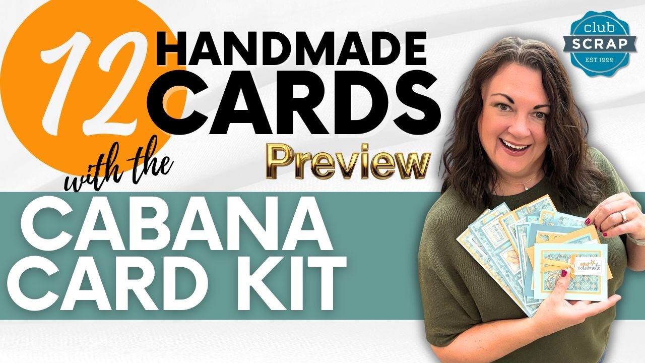 Предварительный обзор и подробности нового набора карт Cabana Card Kit.