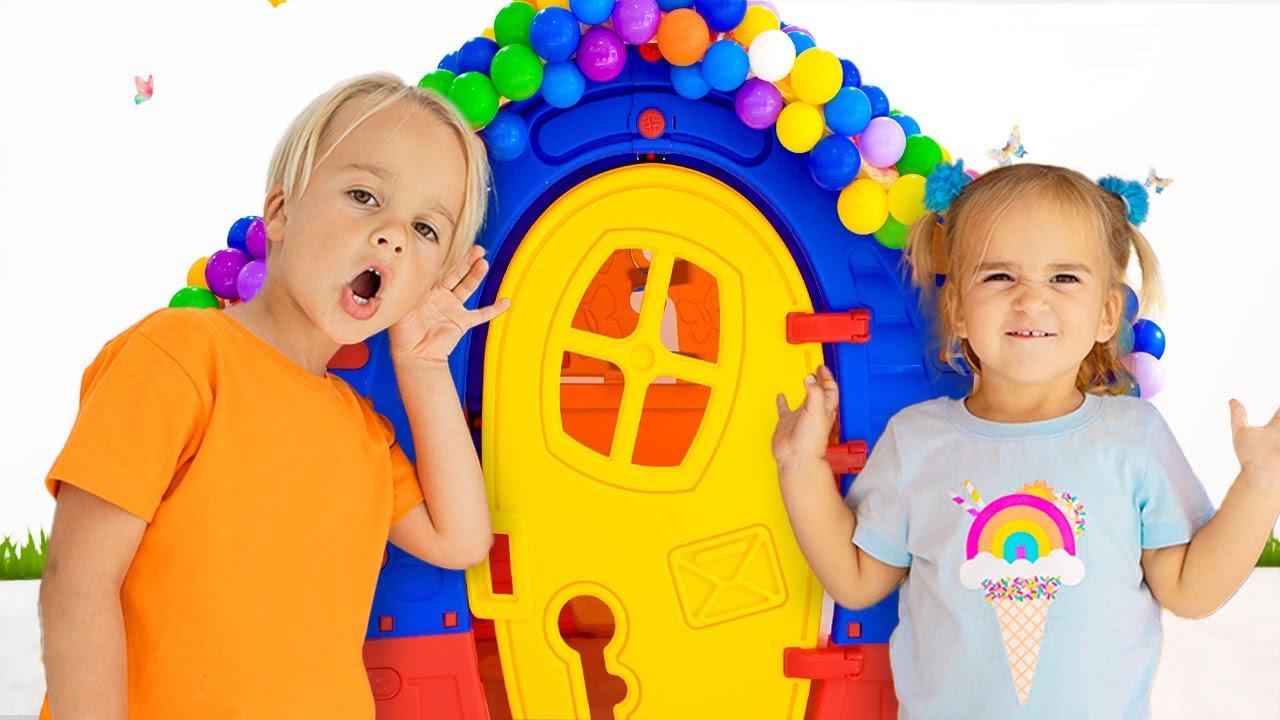 Alice renkli toplarla oynuyor ve diğer faydalı &ccedil;ocuk hikayeleri