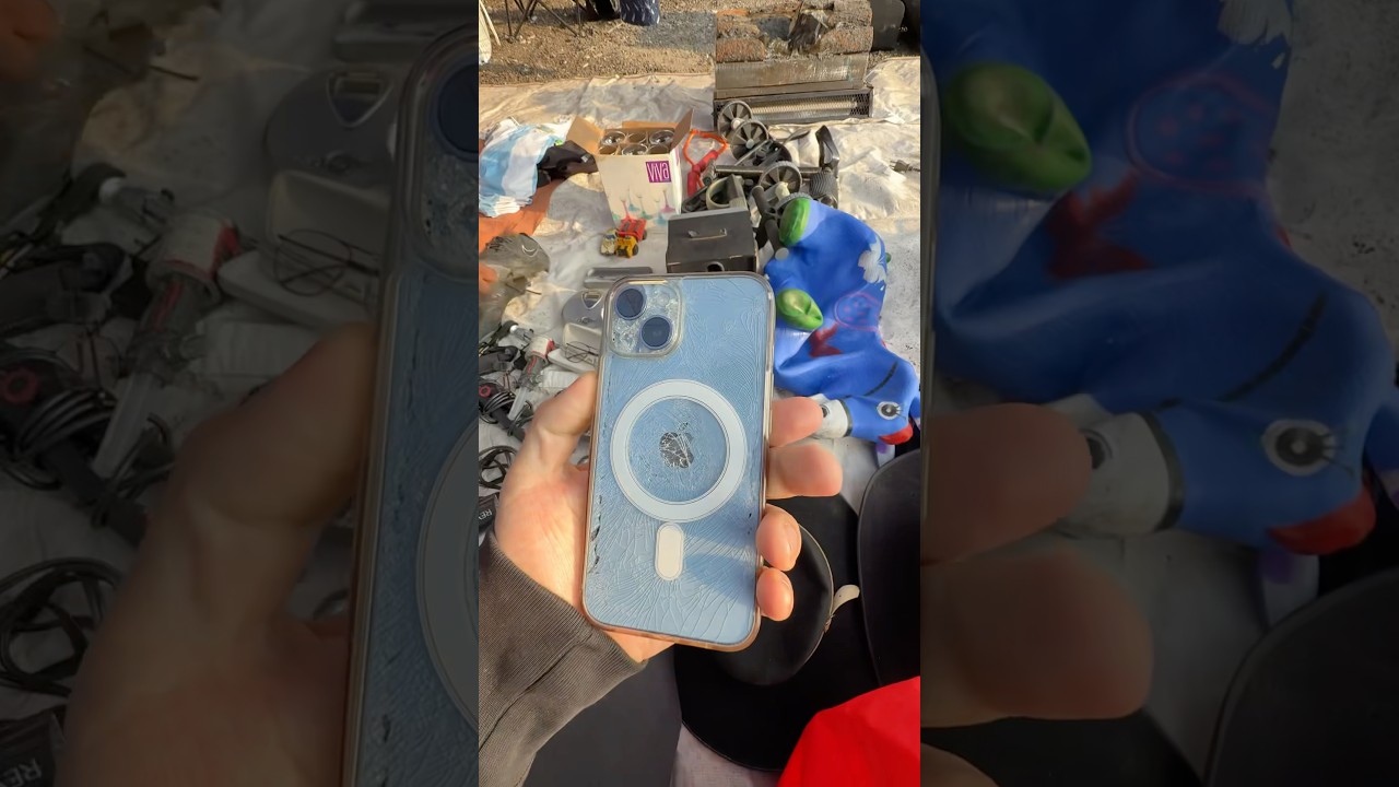 Cazando ofertas en el tianguis 🛍️ #tianguis #apple #ipod