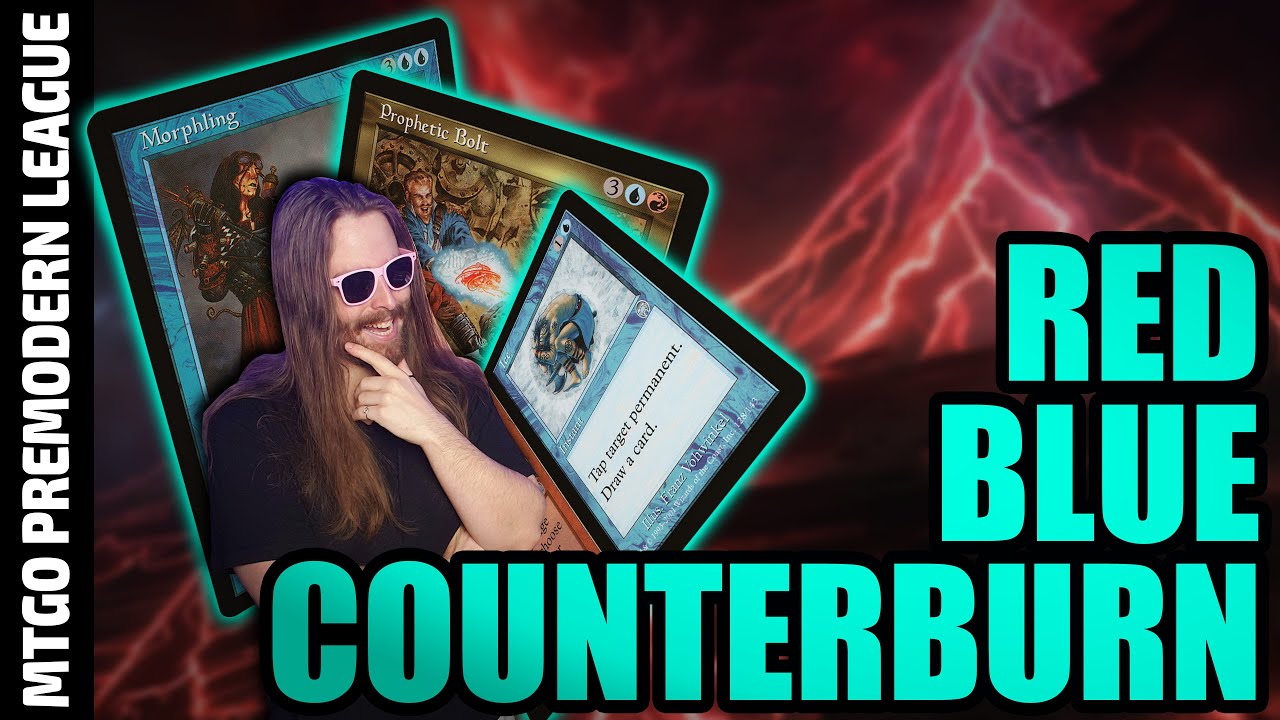 Tuning Blue Red Counterburn!! [MTGO Premodern Full League] 2026