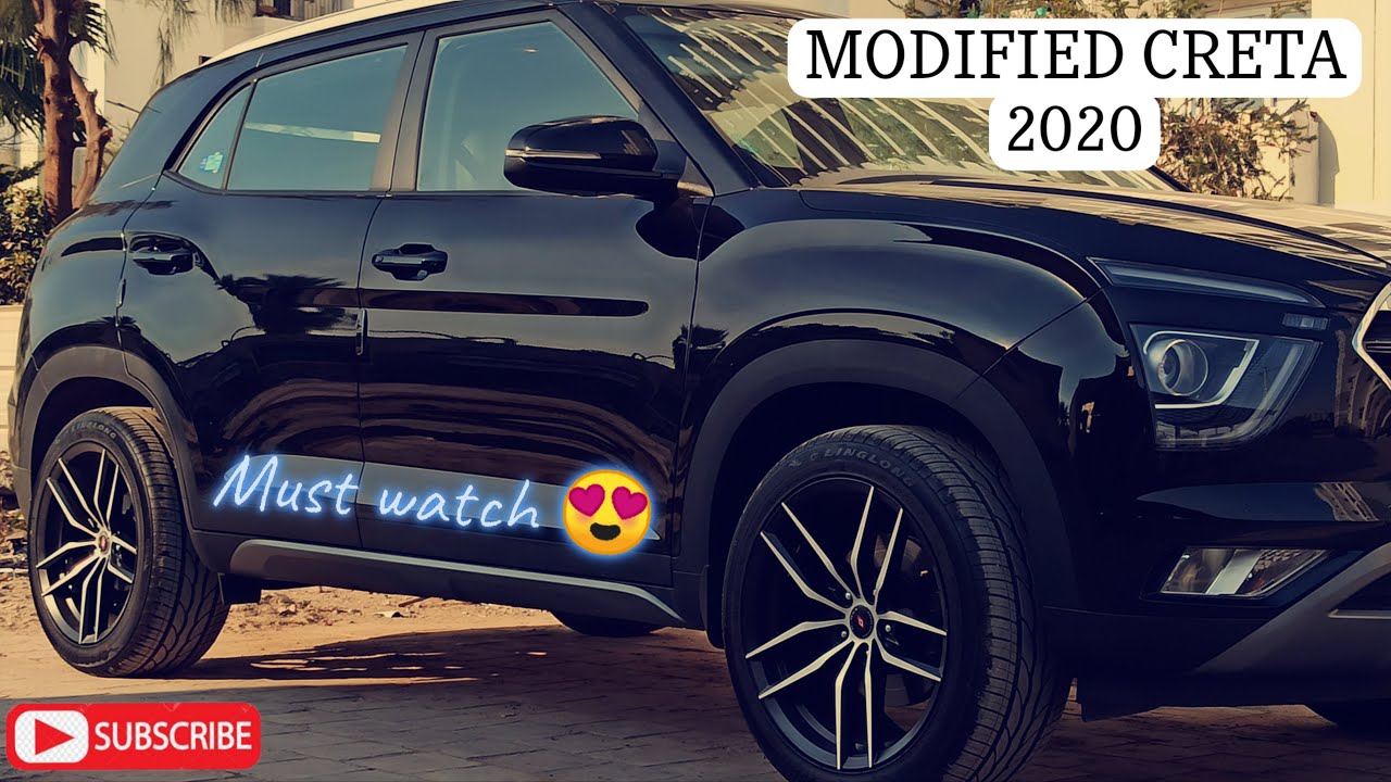 2020 CRETA MODIFIED || Alloy wheels || Dolphin SEAT COVERS || FROM CHANDIGHAR