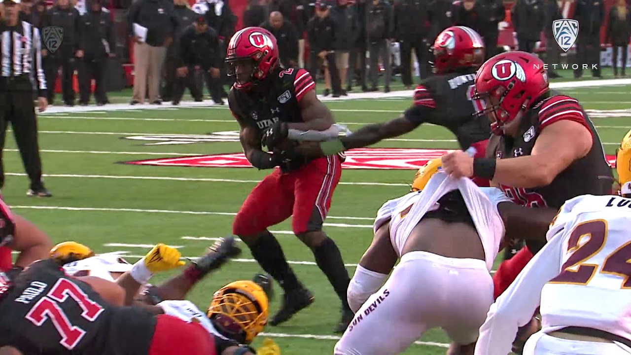 Zack Moss breaks Utes' rushing record as No. 13 Utah dominates No. 17 ASU in SLC
