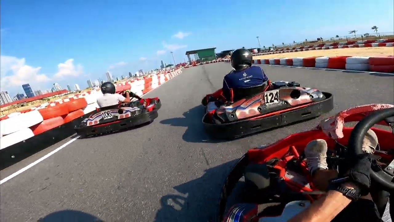 SpeedBay at Port City Go Kart Track Colombo Karting in Sri Lanka