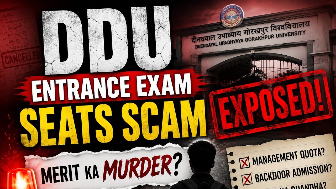 DDU Entrance Exam Seats Kitna h #ddu