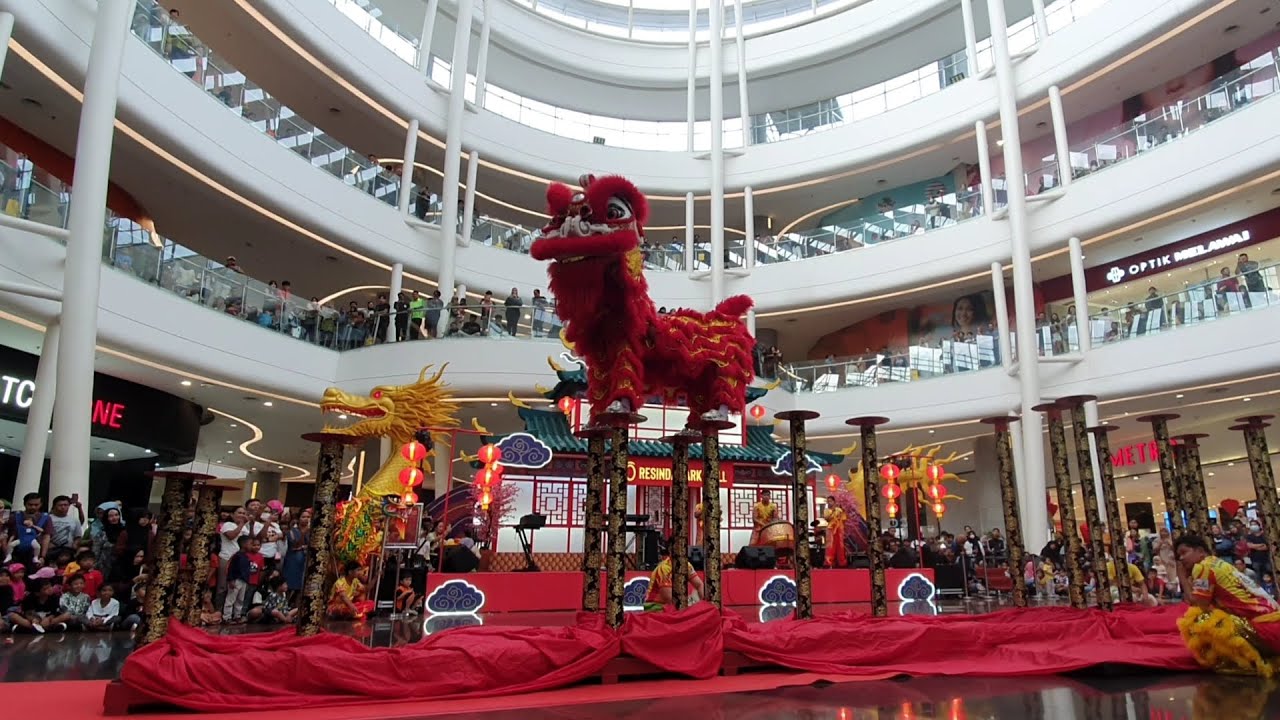 ATRAKSI BARONGSAI TONGGAK || RESINDA PARK MALL KARAWANG