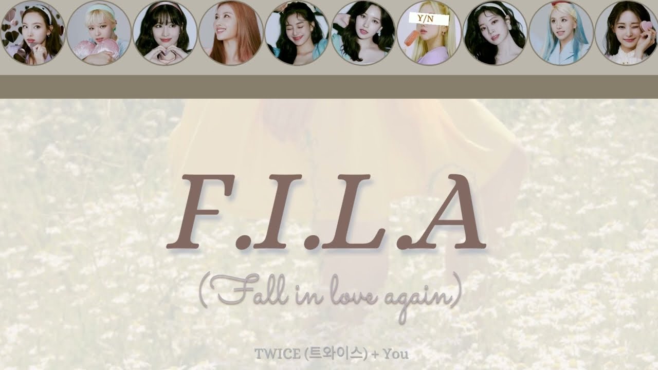 [Karaoke] TWICE (트와이스) - FI.L.A (fall in love again) - 10 members || Color coded + line distribution