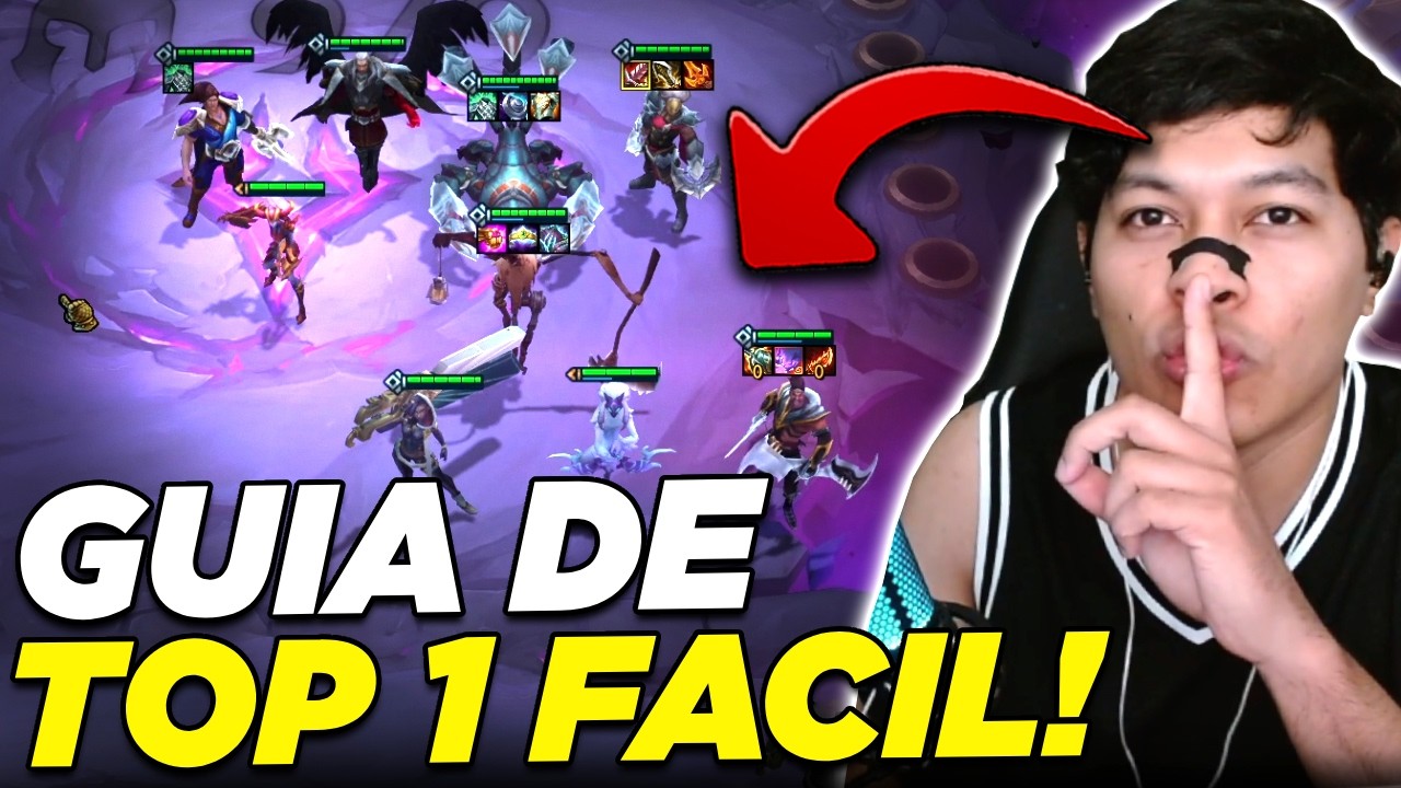 ✅ DEMOSTRACION de COMO GANAR TOP 1 siendo DIOS en TFT SET 16