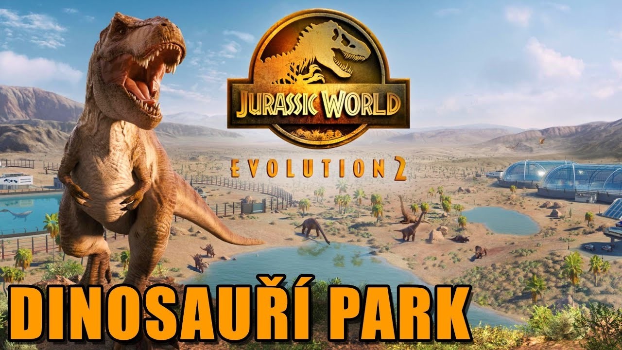 Stavíme park pro dinosaury🦖 Jurassic World Evolution 2 #1