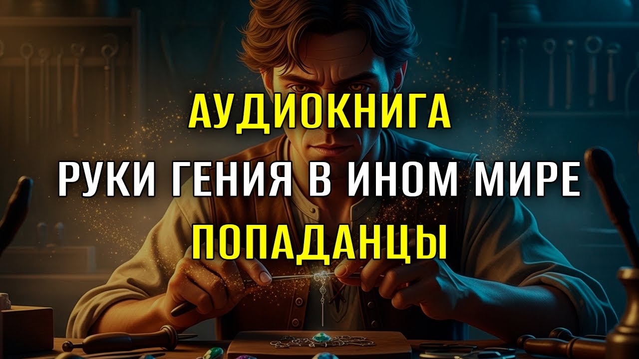 РУКИ ГЕНИЯ В ИНОМ МИРЕ - Аудиокнига Попаданцы: [Полная версия]