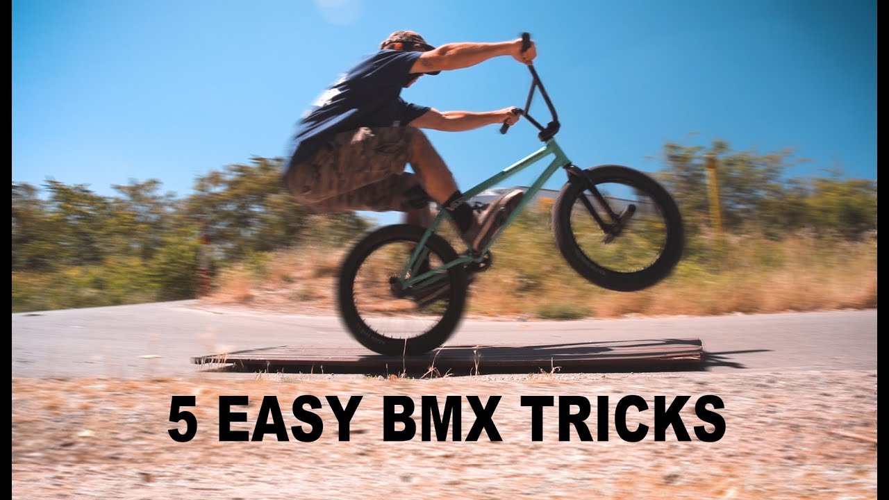 5 SUPER LEICHTE BMX TRICKS FÜR ANFÄNGER | Deutsch