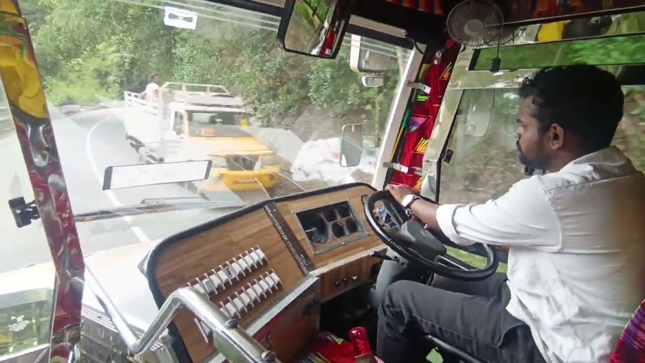 Nilgiris Ghat Road | Driving Skills | KOTAGIRI | Bus Driver in Ghat Roads | UP Hill Driving Skills 