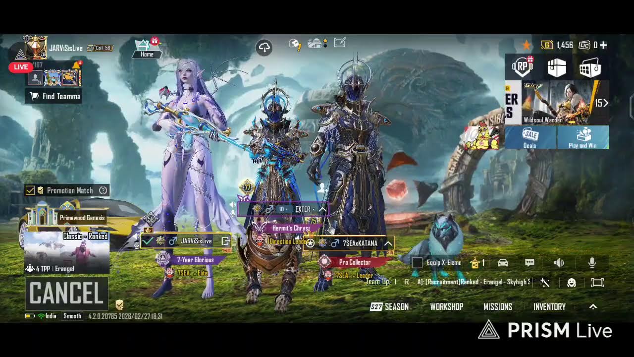 🔴 BGMI LIVE | Serious Rank Push #Jarvis_is_Live #BGMI #BGMILive #JarvisIsLive #SeriousRankPush