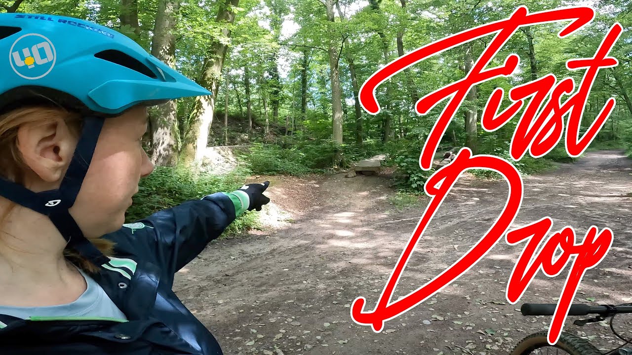Can She Do It? First Drop at Bikepark Bülach