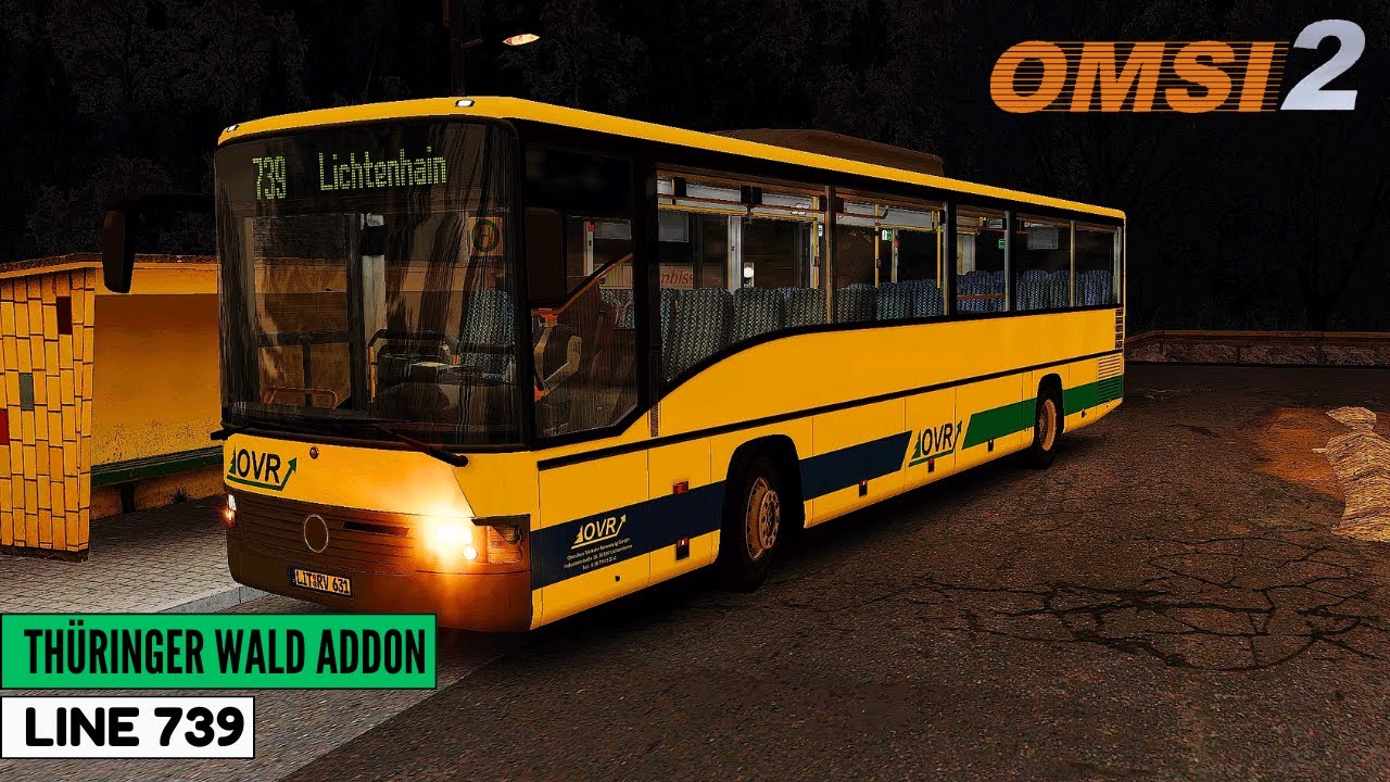 OMSI 2 Th&uuml;ringer Wald Mercedes-Benz O550 Linie 739