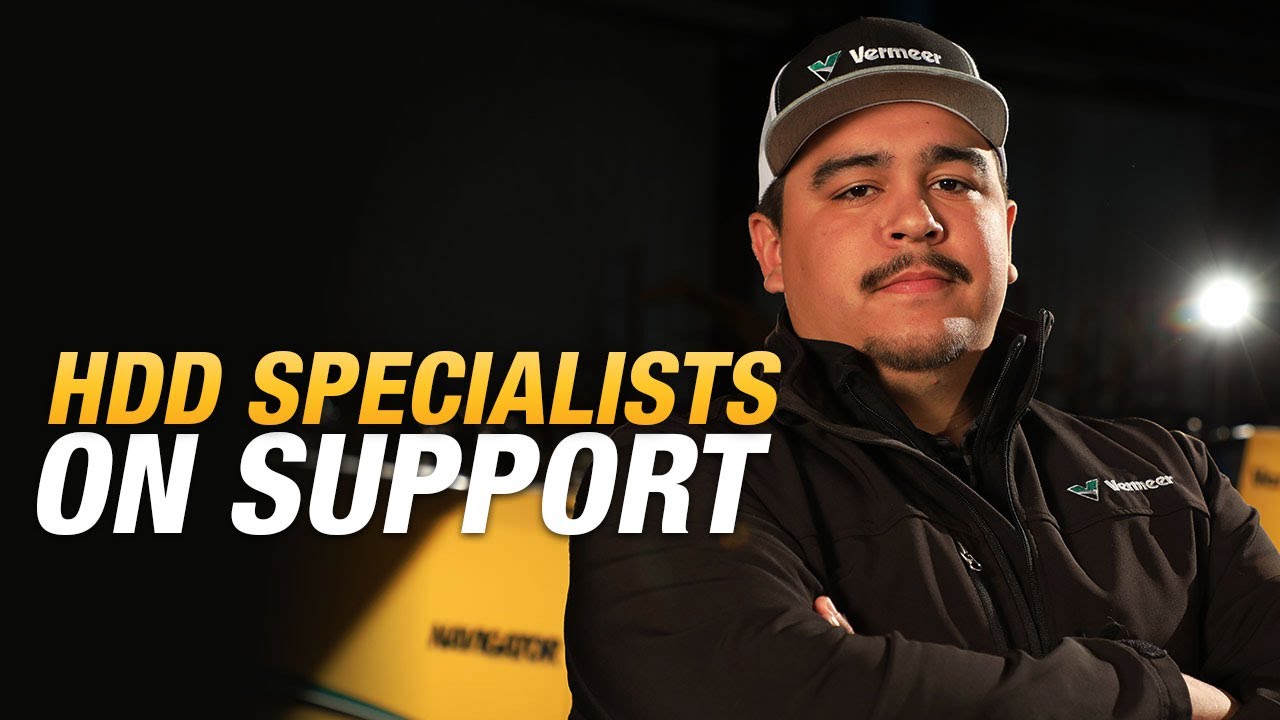 Specialized HDD jobsite support, when and where you need it