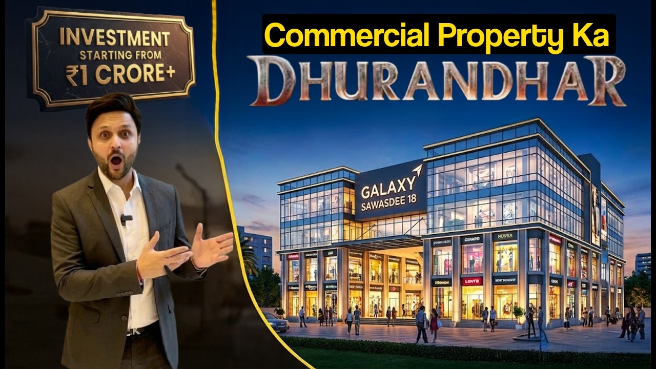 Galaxy Sawasdee 18 Rohini Sector 18 Delhi | Premium Retail Shops Investment Opportunity 2026