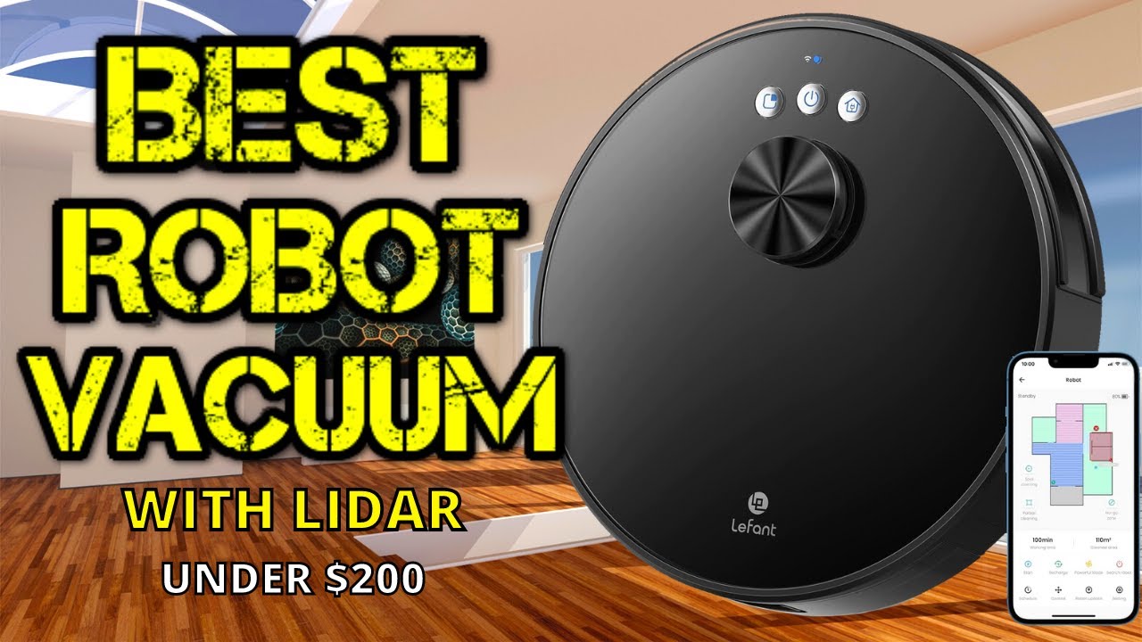 BEST ROBOT VACUUM with LIDAR SENSOR & AI TECH UNDER $200 || Lefant LS1 Review [Unboxing & Setup]