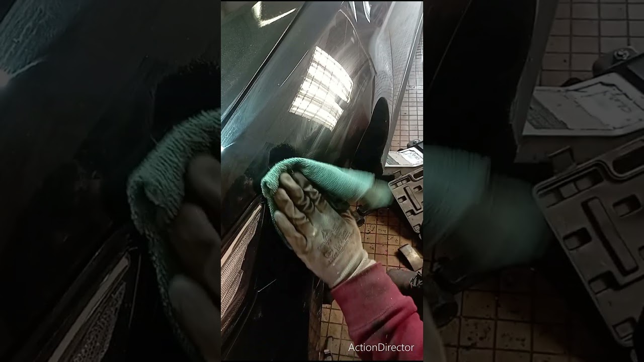 Faire le carrosserie sans faire la peinture Toyota Camry