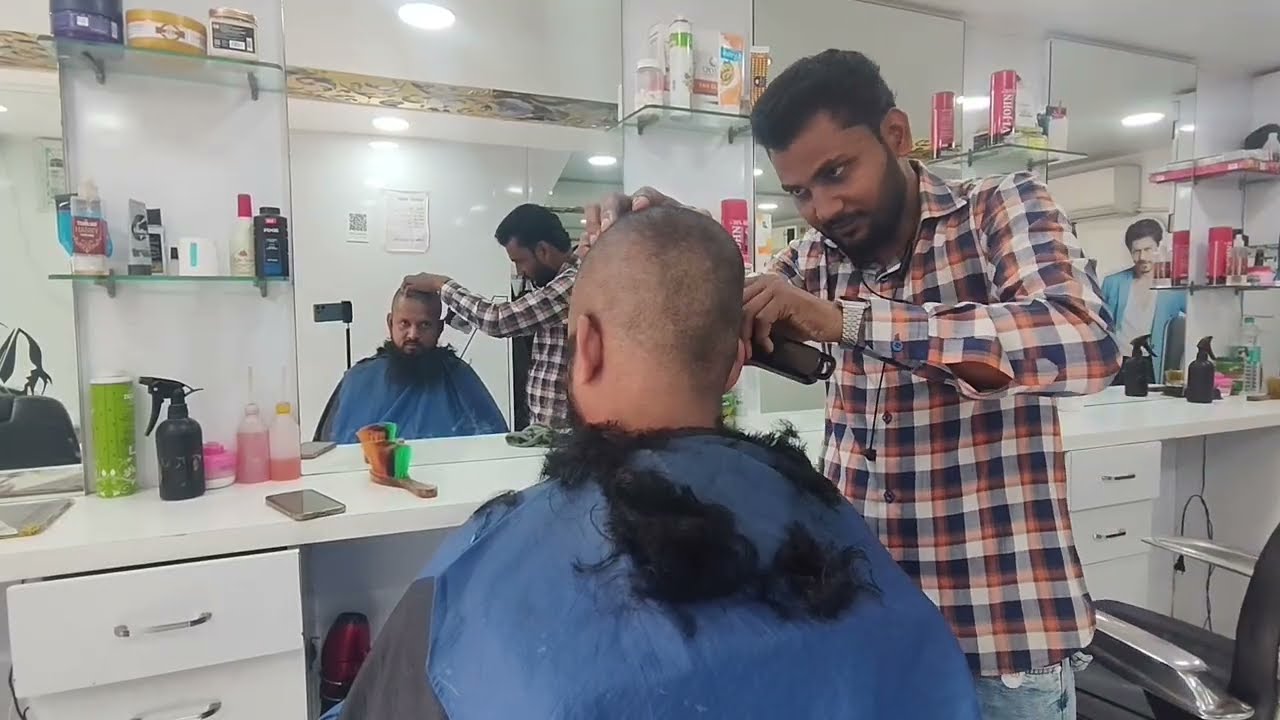 Full Head Shave 🪒 Video By Me|Full head Shave Wo Bhi Vasture Se Bina Music ke Original Aawaj me
