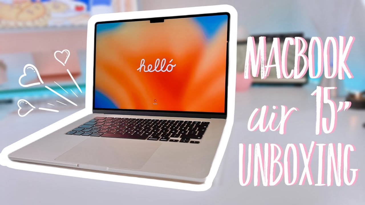 15'' Macbook Air Unboxing