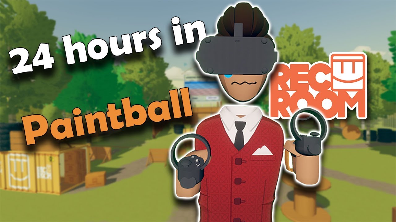 I Tried To Play Paintball In VR For 24 Hours Straight And This Happened...