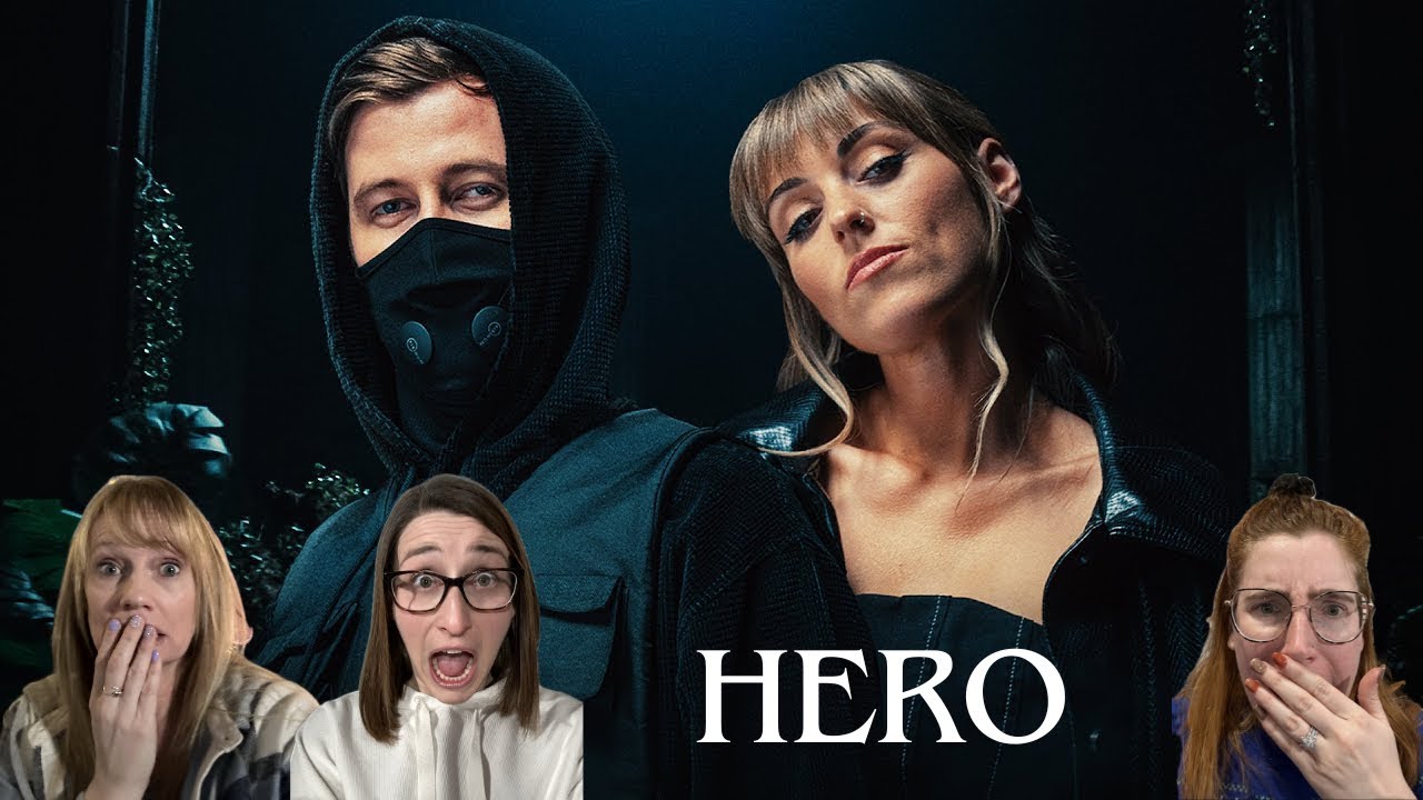 HOUSEWIVES REACT | ALAN WALKER & SASHA ALEX SLOAN | HERO