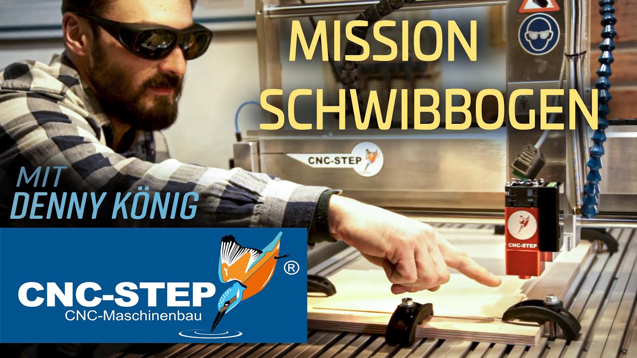 CNC-STEP | Erklärvideo: CNC Holzprojekt - DIY Schwibbogen Fräsen + Laserschneiden  - Teil 1