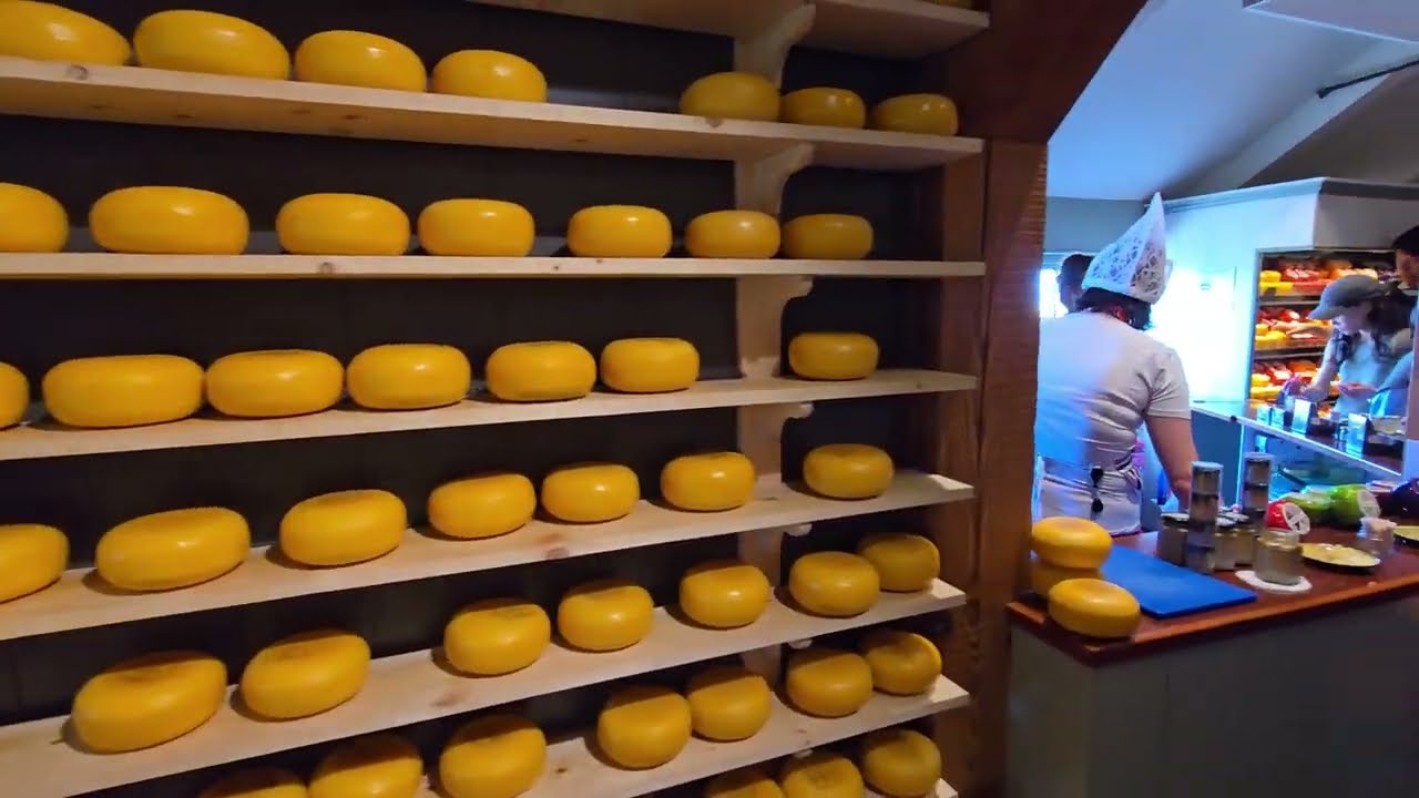 Holland Cheeese Factory #Cheese #holland #netherlands 