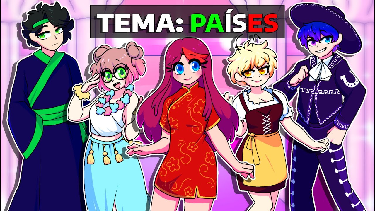 ¡DRESS TO IMPRESS pero SOMOS PAÍSES!