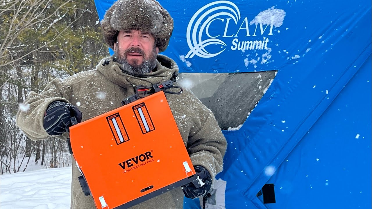 Can A Vevor Diesel Heater Keep Your Clam Ice Hut Toasty ?