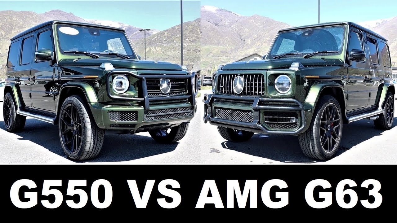 Mercedes AMG G63 G Wagon 2022 года против Mercedes G550 G Wagon: действительно ли G63 стоит на 50...