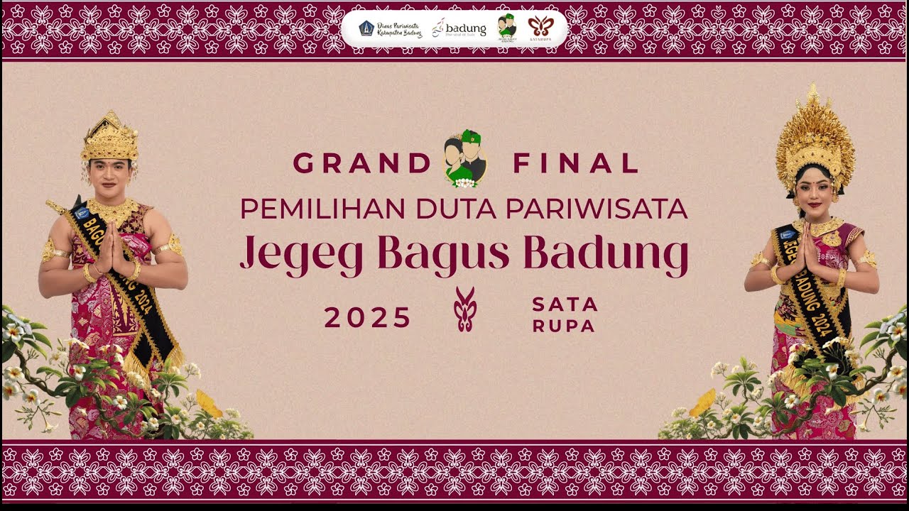 MALAM GRAND FINAL PEMILIHAN DUTA PARIWISATA JEGEG BAGUS KABUPATEN BADUNG 2025