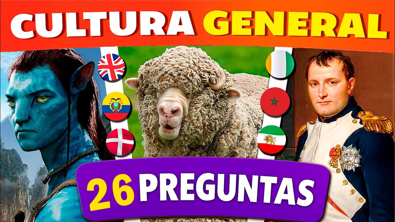 8 Minutos de Cultura General 🌍⏰🧠