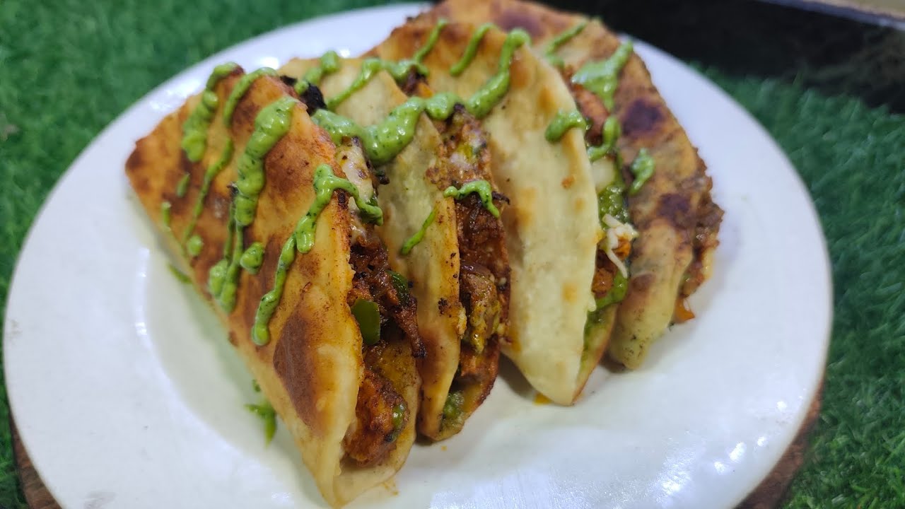 Chicken cheese paratha recipe. Pt.6.