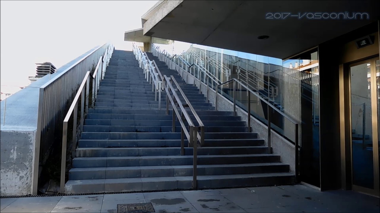 Orona incline elevator/lift, Luis Mariano plaza, Irun, Spain.