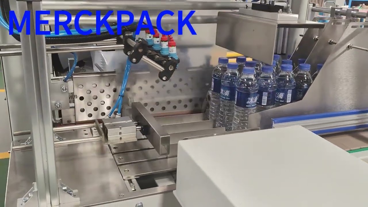 Automatic Shrink Film Wrapping Machine for bottle water/ juice/ carbonated drink production line