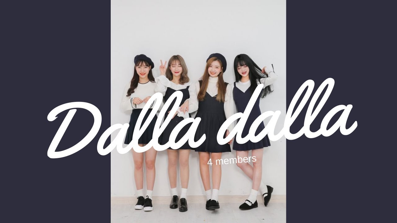 ITZY DALLA DALLA 4 member mirrored