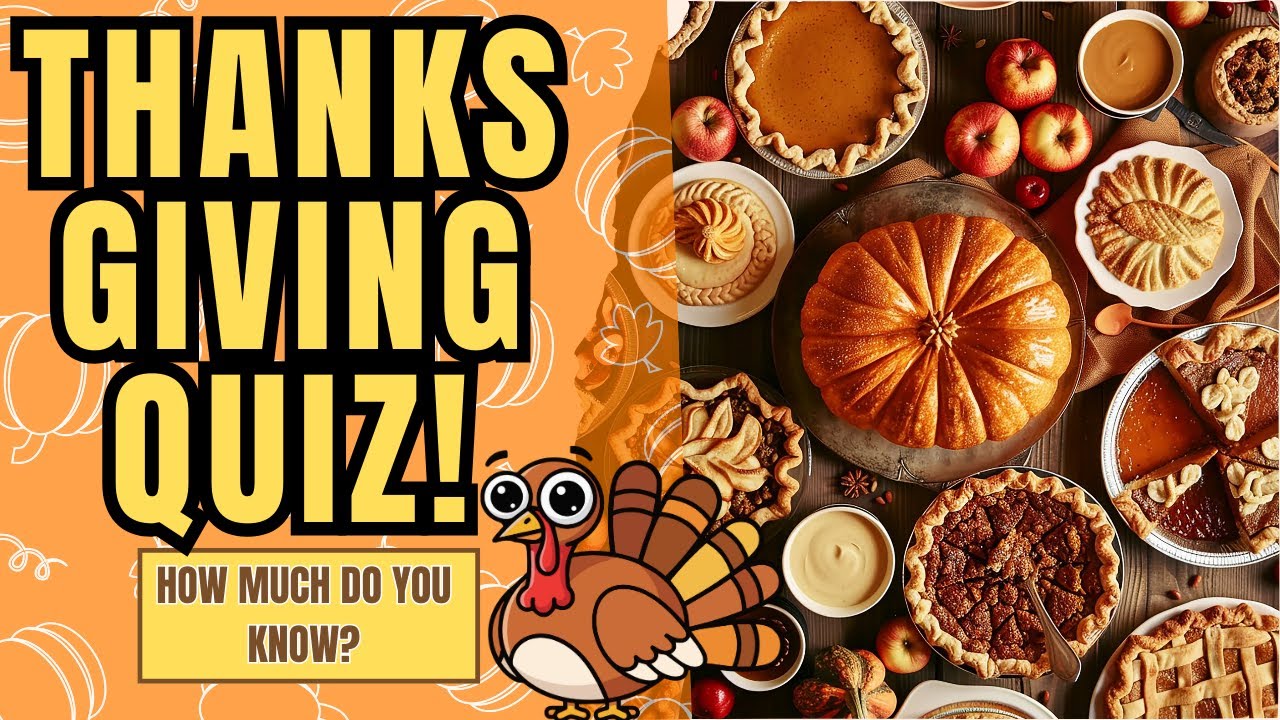 Thanksgiving Trivia Challenge | 20 Fun Questions & Answers 🦃🍁