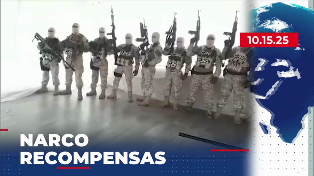 🔵 Carteles mexicanos ofrecen recompensas por agentes ICE | 15 de octubre de 2025 | NETV