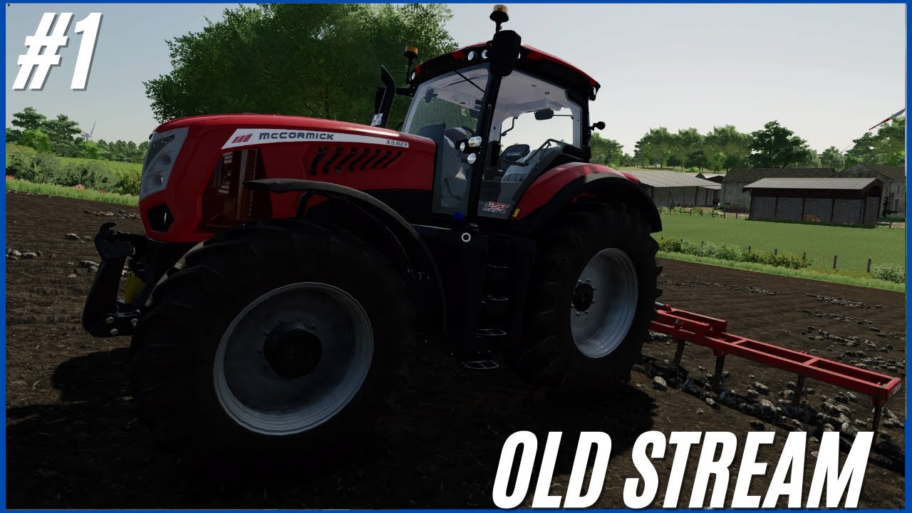 STARTING OVER | Old Stream Farm Early Let's Play | Farming Simulator 22 Episode 1